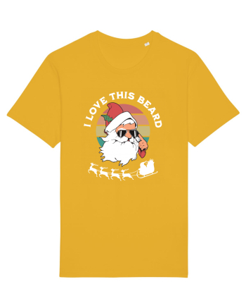 amuzant de Craciun - I love this beard  Spectra Yellow