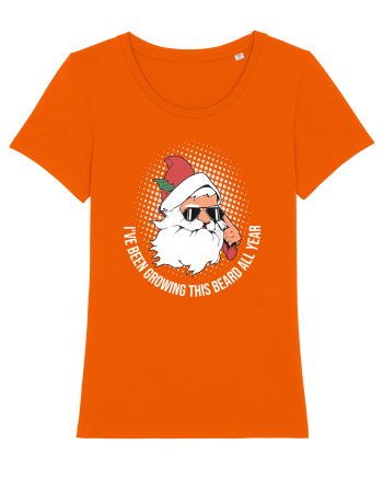 amuzant de Craciun - I've been growing this beard all year  Bright Orange