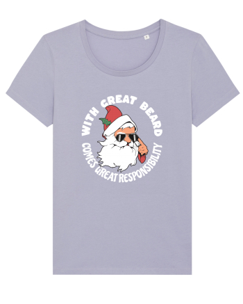 amuzant de Craciun - With great beard comes great responsibility  Lavender