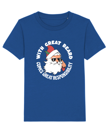 amuzant de Craciun - With great beard comes great responsibility  Majorelle Blue