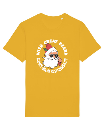 amuzant de Craciun - With great beard comes great responsibility  Spectra Yellow