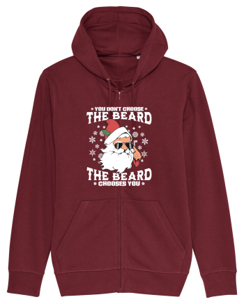 amuzant de Craciun - You do not choose the beard  Burgundy