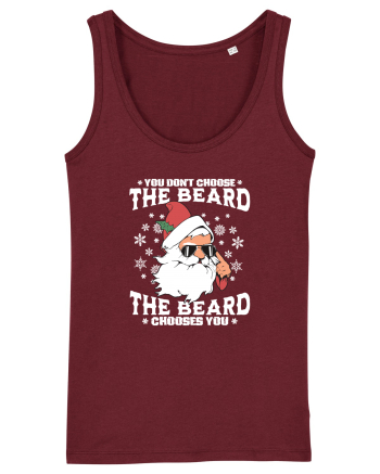 amuzant de Craciun - You do not choose the beard  Burgundy