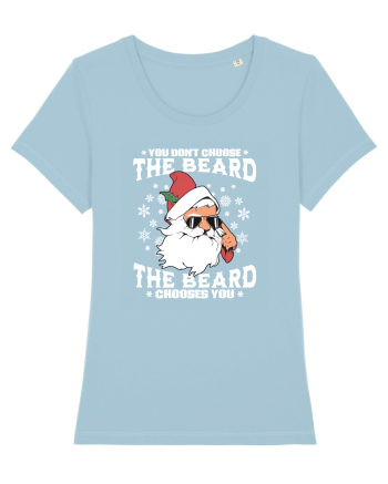 amuzant de Craciun - You do not choose the beard  Sky Blue