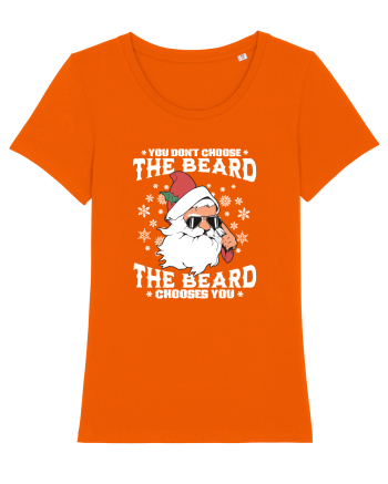 amuzant de Craciun - You do not choose the beard  Bright Orange