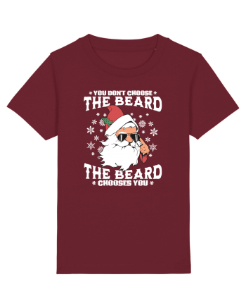 amuzant de Craciun - You do not choose the beard  Burgundy