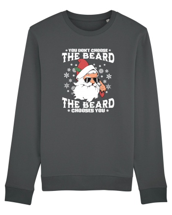 amuzant de Craciun - You do not choose the beard  Anthracite