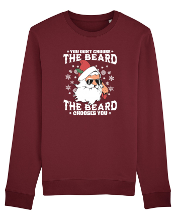 amuzant de Craciun - You do not choose the beard  Burgundy