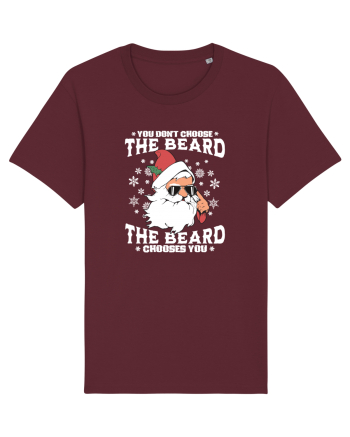 amuzant de Craciun - You do not choose the beard  Burgundy