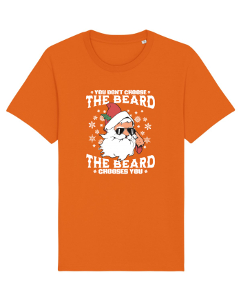 amuzant de Craciun - You do not choose the beard  Bright Orange