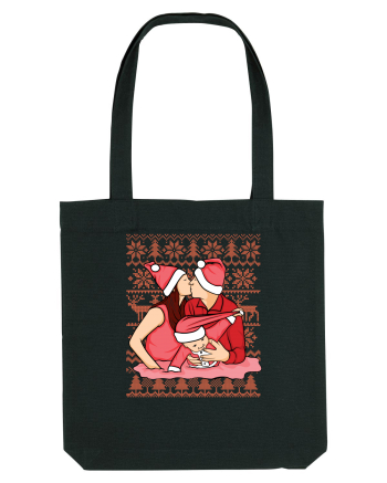 pentru Craciun in familie - Christmas kiss Black