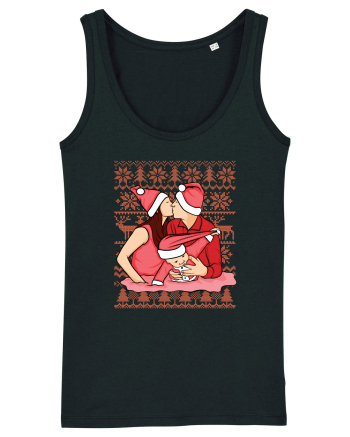 pentru Craciun in familie - Christmas kiss Black