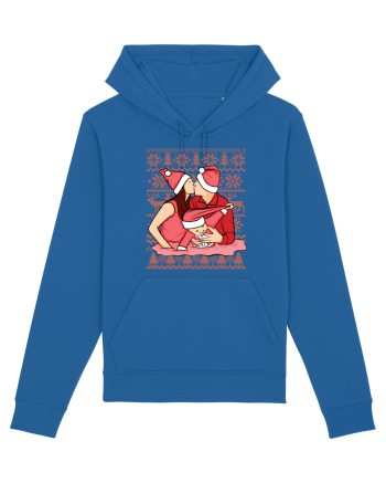 pentru Craciun in familie - Christmas kiss Royal Blue