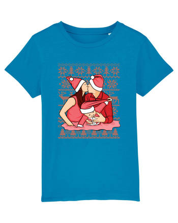 pentru Craciun in familie - Christmas kiss Azur