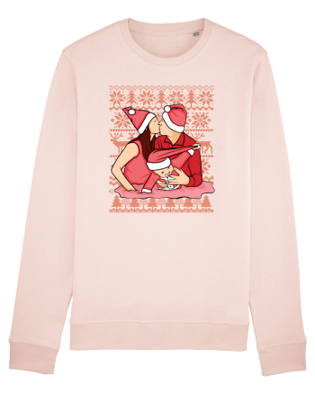 pentru Craciun in familie - Christmas kiss Candy Pink