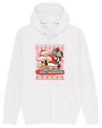 pentru Craciun in familie - Christmas surprise Hanorac cu fermoar Unisex Connector