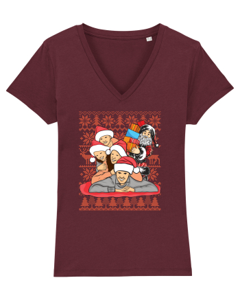 pentru Craciun in familie - Christmas surprise Burgundy