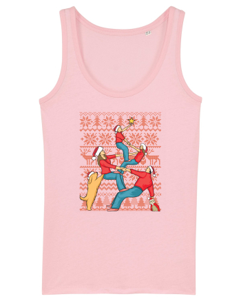 pentru Craciun in familie - Christmas together Cotton Pink