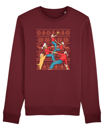 pentru Craciun in familie - Christmas together Burgundy