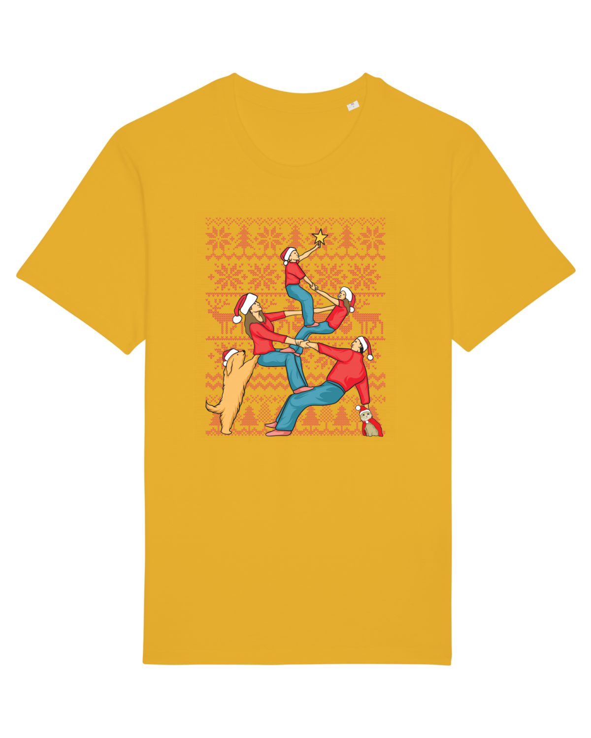 Tricou mânecă scurtă Unisex Rocker Spectra Yellow