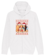 pentru Craciun in familie - Our Christmas gift Hanorac cu fermoar Unisex Connector