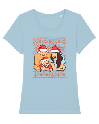 pentru Craciun in familie - Our Christmas gift Sky Blue