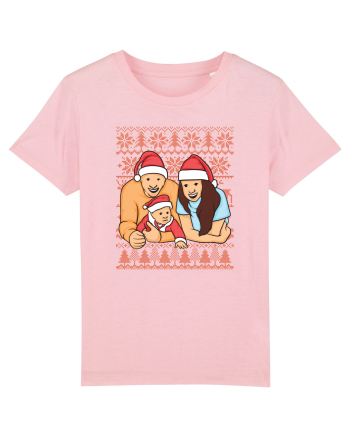 pentru Craciun in familie - Our Christmas gift Cotton Pink