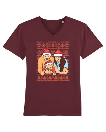pentru Craciun in familie - Our Christmas gift Burgundy