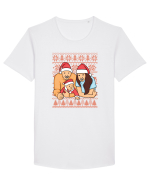 pentru Craciun in familie - Our Christmas gift Tricou mânecă scurtă guler larg Bărbat Skater