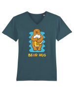 Beer Hug Tricou mânecă scurtă guler V Bărbat Presenter