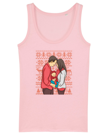 pentru Craciun in familie - Our first Christmas together Cotton Pink