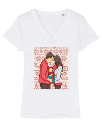 pentru Craciun in familie - Our first Christmas together White