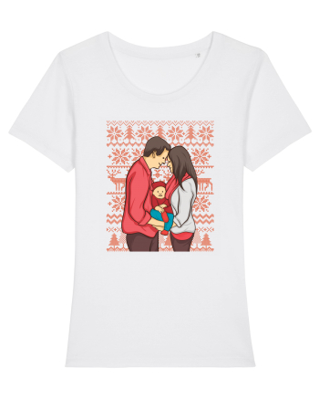 pentru Craciun in familie - Our first Christmas together White