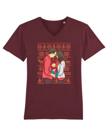 pentru Craciun in familie - Our first Christmas together Burgundy