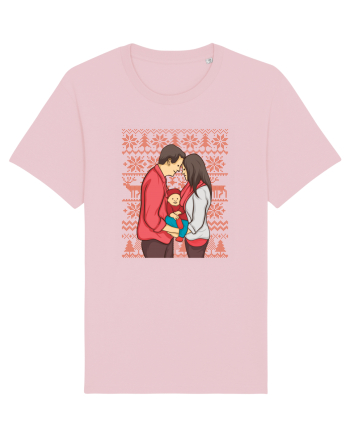 pentru Craciun in familie - Our first Christmas together Cotton Pink