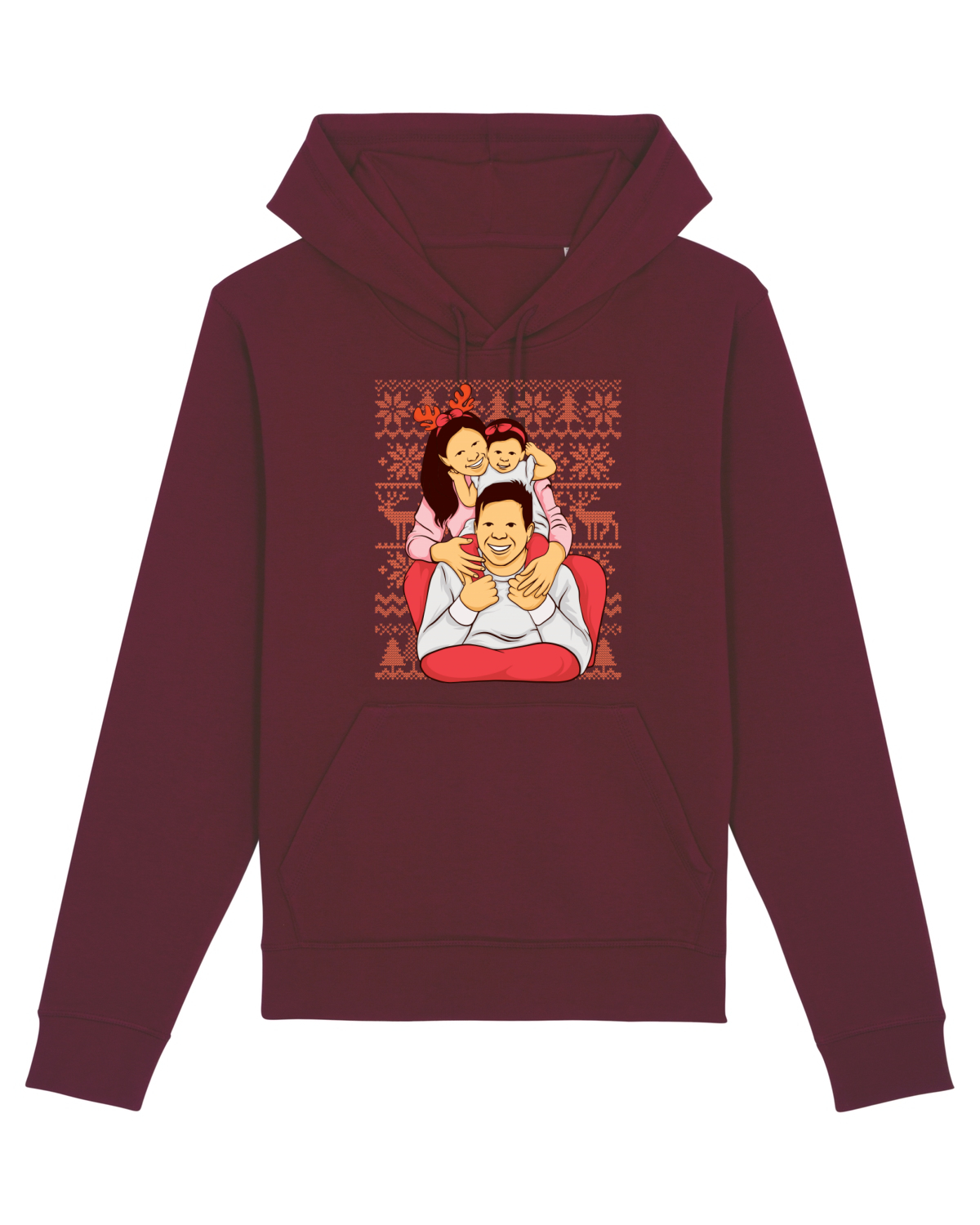 Hanorac Unisex Drummer Burgundy