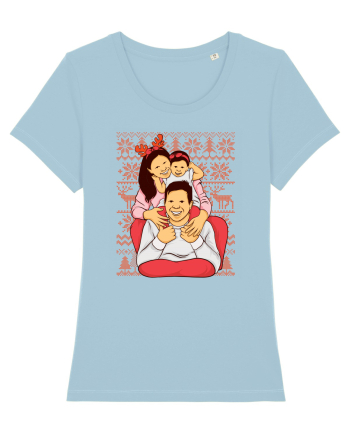 pentru Craciun in familie - Spirit of Christmas Sky Blue