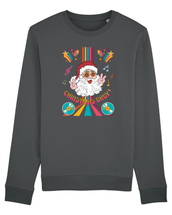 retro de Craciun - Christmas baby Anthracite
