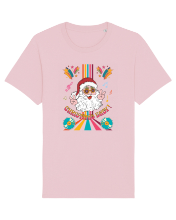 retro de Craciun - Christmas baby Cotton Pink