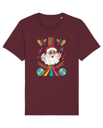 retro de Craciun - Christmas baby Burgundy