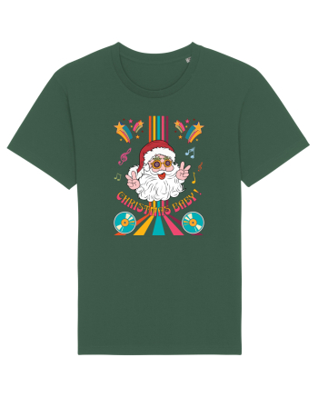 retro de Craciun - Christmas baby Bottle Green