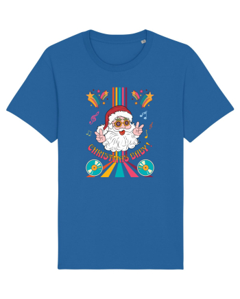 retro de Craciun - Christmas baby Royal Blue