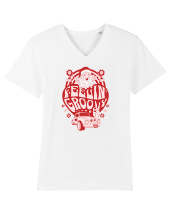 retro de Craciun - Feeling Groovy White