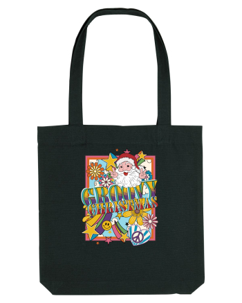 retro de Craciun - Groovy Christmas Black