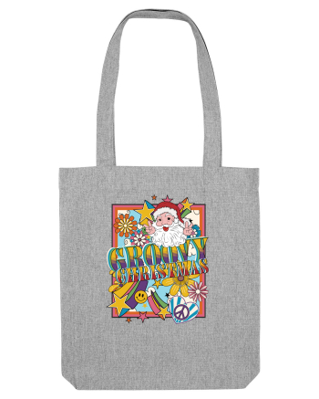 retro de Craciun - Groovy Christmas Heather Grey