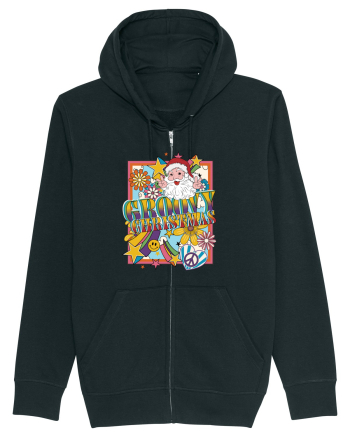 retro de Craciun - Groovy Christmas Black