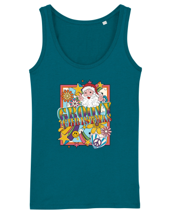 retro de Craciun - Groovy Christmas Ocean Depth