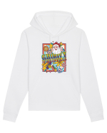 retro de Craciun - Groovy Christmas Hanorac Unisex Drummer