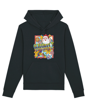 retro de Craciun - Groovy Christmas Black