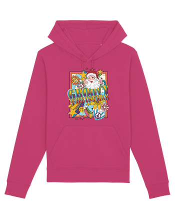 retro de Craciun - Groovy Christmas Raspberry